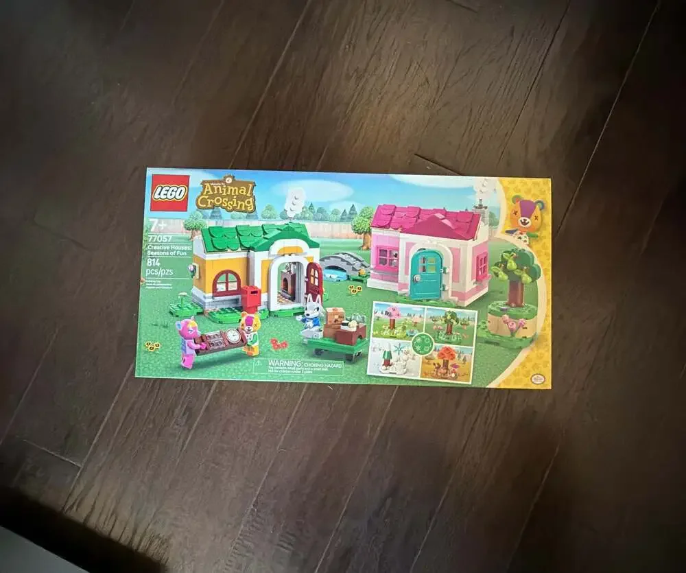 LEGO Animal Crossing Creative Houses: Seasons of Fun 77057 Building Toy Set